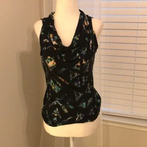 Cowl neck tank